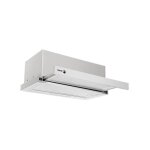 Hotte tiroir 60cm , inox , aspiration : 491m3 / h , filtre  charbon , cl fagor fht550c