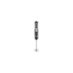 Mixeur plongeant 'divamix innox' (moteur dc 1000w 16000rpm) avec 2 niveaux de puissance, accessoire hachoir ...