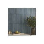 Faience effet zellige bleu massimo smoke blue 5x40cm (1m²) - les carreaux de jean Faience effet zellige bleu massimo smoke blue 5x40cm (1m²) - les carreaux de jean