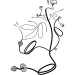 Faisceau jaeger 13 broches 21500694 fourgon fiat / peugeot / citro�n � partir de - jaeger