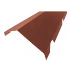 Mccover - faitière crantée double pour bac acier 1045 - l 2100mm - coloris - rouge 8012, hauteur - 260 ... Mccover - faitière crantée double pour bac acier 1045 - l 2100mm - coloris - rouge 8012, hauteur - 260 ...