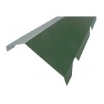 Faitière crantée double pour bac acier 1045 - l 2100mm - coloris - vert 6009, hauteur - 260 mm, largeur ... Faitière crantée double pour bac acier 1045 - l 2100mm - coloris - vert 6009, hauteur - 260 mm, largeur ...