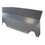 Mccover - faitière crantée contre mur pour bac acier 1045 - l 2100mm - coloris - gris anthracite ral ... Mccover - faitière crantée contre mur pour bac acier 1045 - l 2100mm - coloris - gris anthracite ral ...