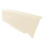 Mccover - faitière crantée sur mur pour bac acier 1045 - l 2100mm - coloris - beige 1015, hauteur - 170 ... Mccover - faitière crantée sur mur pour bac acier 1045 - l 2100mm - coloris - beige 1015, hauteur - 170 ...