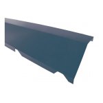 Mccover - faitière crantée sur mur pour bac acier 1045 - l 2100mm - coloris - bleu ardoise 5008, hauteur ... Mccover - faitière crantée sur mur pour bac acier 1045 - l 2100mm - coloris - bleu ardoise 5008, hauteur ...