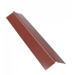 Faîtière double pan 1 m pour plaque nervurée acier laqué - coloris - rouge ral 8012, longueur - 1 m Faîtière double pan 1 m pour plaque nervurée acier laqué - coloris - rouge ral 8012, longueur - 1 m