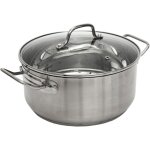 Faitout avec couvercle en verre 24cm