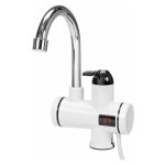 Fala de robinet d'eau avec de chauffe - eau et affichage led, 3 kw (3000 w), 220 v, 360 , avec cartouche ...