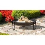 Farmcook - brasero de jardin pan en acier - Ø 60cm - acier naturel - - - acier naturel Farmcook - brasero de jardin pan en acier - Ø 60cm - acier naturel - - - acier naturel