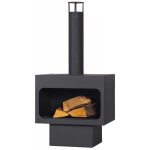 Farmcook - chemin�e d'ext�rieur en acier arizona