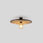 Faro barcelona - costas �400 applique / plafonnier rotin h170 62173 - 78