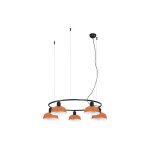 Faro barcelona - tatawin s lampe  suspension orange rouge 20343 - 143 - 5l