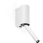 Faro dante applique murale de lecture led dante, blanc mat, 3 w, 2700 k