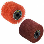 Fartools - pack de 2 brosses (nylon abrasif, fibre synth�tique) �120x100mm pour r�novateur