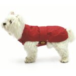 Fashion dog - manteau pour chien avec doublure en fausse fourrure - rouge - 33 cm Fashion dog - manteau pour chien avec doublure en fausse fourrure - rouge - 33 cm