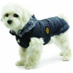 Manteau matelass pour chiens - noir - 33 cm - fashion dog