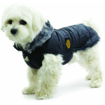 Fashion dog - manteau matelass� pour chiens - noir - 60 cm