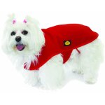 Manteau polaire pour chien - rouge - 27 cm - fashion dog