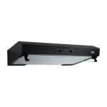 Faure ? fht6137b ? hotte d�corative int�gr�e 60cm ? extraction 368 m� / h ? finition noire ? classe e ...