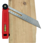 Fausse �querre - 200mm - transfert d'angle pr�cis - r�gle avec fonction de trusquin frais�e en aluminium ...