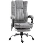 Fauteuil de bureau direction massant chauffant hauteur r�glable dossier inclinable repose - pied rev�tement ...