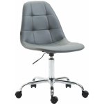 Clp - chaise de bureau �l�gante en fauteuil en cuir �cologique avec si�ge r�glable dans diff�rentes couleurs ...