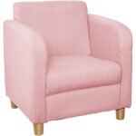 Fauteuil chic pour enfant en couleur rose avec livraison gratuite atmosphera