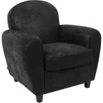 Fauteuil club noir indus