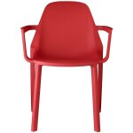 Scab design - fauteuil design, fauteuil d�co piu rouge en plastique