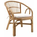 Fauteuil enfant en rotin teo