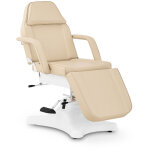 Fauteuil esth�tique professionnel cadre acier inoxydable beige