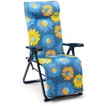 Fauteuil de jardin pliant solenny super relax 6 positions chaise longue rembourrage 5 cm Fauteuil de jardin pliant solenny super relax 6 positions chaise longue rembourrage 5 cm
