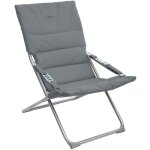 Hesperide - fauteuil relax de jardin milos ardoise en acier traité époxy et polyester matelassé - hespéride ... Hesperide - fauteuil relax de jardin milos ardoise en acier traité époxy et polyester matelassé - hespéride ...