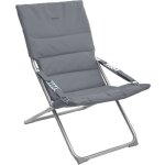 Fauteuil relax de jardin pliable milos - 3 positions