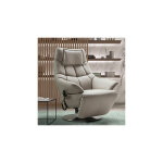 M&s - fauteuil de relaxation électrique en cuir gris - verone M&s - fauteuil de relaxation électrique en cuir gris - verone