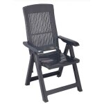 Progarden - fauteuil de position en résine anthracite tampa Progarden - fauteuil de position en résine anthracite tampa