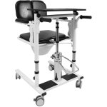 Fauteuil roulant �l�vateur pour patient, fauteuil roulant de transfert, chaise de douche, l�ve - personne ...