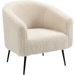 Nordlys - fauteuil de salon scandinave design pieds metal