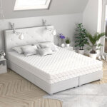 Fdm - matelas 160x200 oasis max mmoire de forme mousse zone de confort paisseur 22 cm innovant