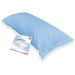 Federa brigitte un fran�ais carr� et demi mesure clic - clac cm. 50 x 120 bleu clair