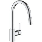 Feel - mitigeur d'vier avec douchette extractible, chrome 31486001 - grohe