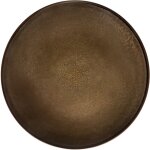 Feeling bronze - assiette plate 26. 5 cm (lot de 6)