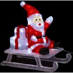 Fééric lights and christmas - déco lumineuse père noël sur sa luge 60 led blanc froid 8 jeux de lumière ... Fééric lights and christmas - déco lumineuse père noël sur sa luge 60 led blanc froid 8 jeux de lumière ...
