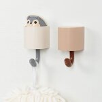 Lot de 2 crochets muraux créatifs en forme d'écureuil, jolis crochets muraux pour vêtements d'enfants. ... Lot de 2 crochets muraux créatifs en forme d'écureuil, jolis crochets muraux pour vêtements d'enfants. ...