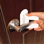 Fei yu - butoir de porte pour enfants - serrure poigne / porte - scurit blanc