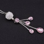 Fei yu - pendentif en cristal pour rtroviseur arrire de voiture, dcoration suspendue