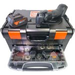 Multimaster amm 500 plus as outil multifonctions sans fil 18 v starlock plus black edition + 1x batterie ... Multimaster amm 500 plus as outil multifonctions sans fil 18 v starlock plus black edition + 1x batterie ...