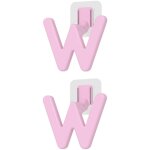 Lot de 2 supports muraux pour pantoufles, pratiques et durables, crochets pour pantoufles sans perforation, ...