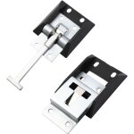 Lot de 2 verrous de porte en t pour porte d'entre