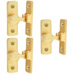 Lot de 3 verrous de porte de grange adhsifs  angle droit, loquets de scurit lumineux